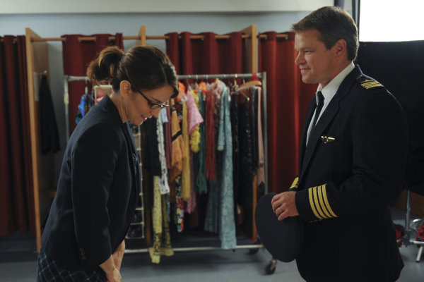 Still of Matt Damon and Tina Fey in 30 Rock (2006)