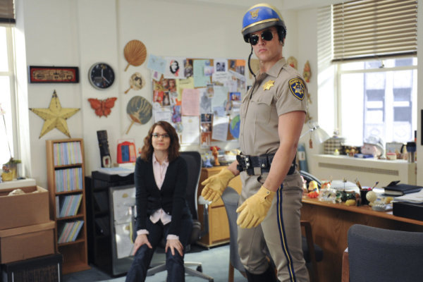 Still of Tina Fey and Cheyenne Jackson in 30 Rock (2006)