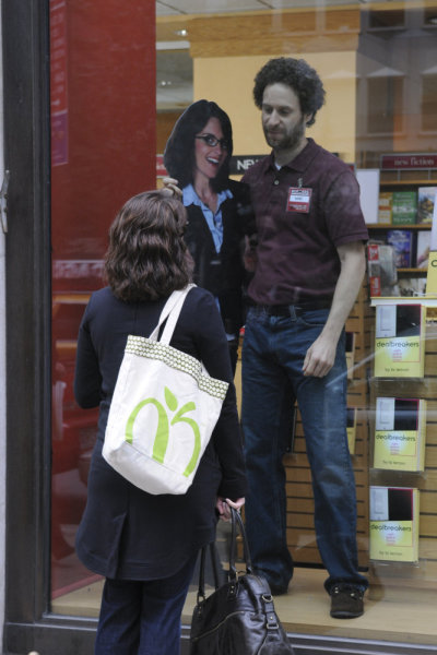 Still of Tina Fey and Jon Glaser in 30 Rock (2006)