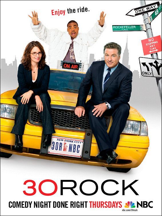 Alec Baldwin, Tina Fey and Tracy Morgan in 30 Rock (2006)