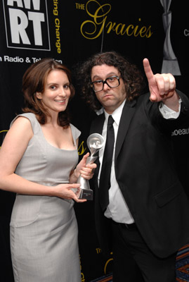 Tina Fey and Judah Friedlander