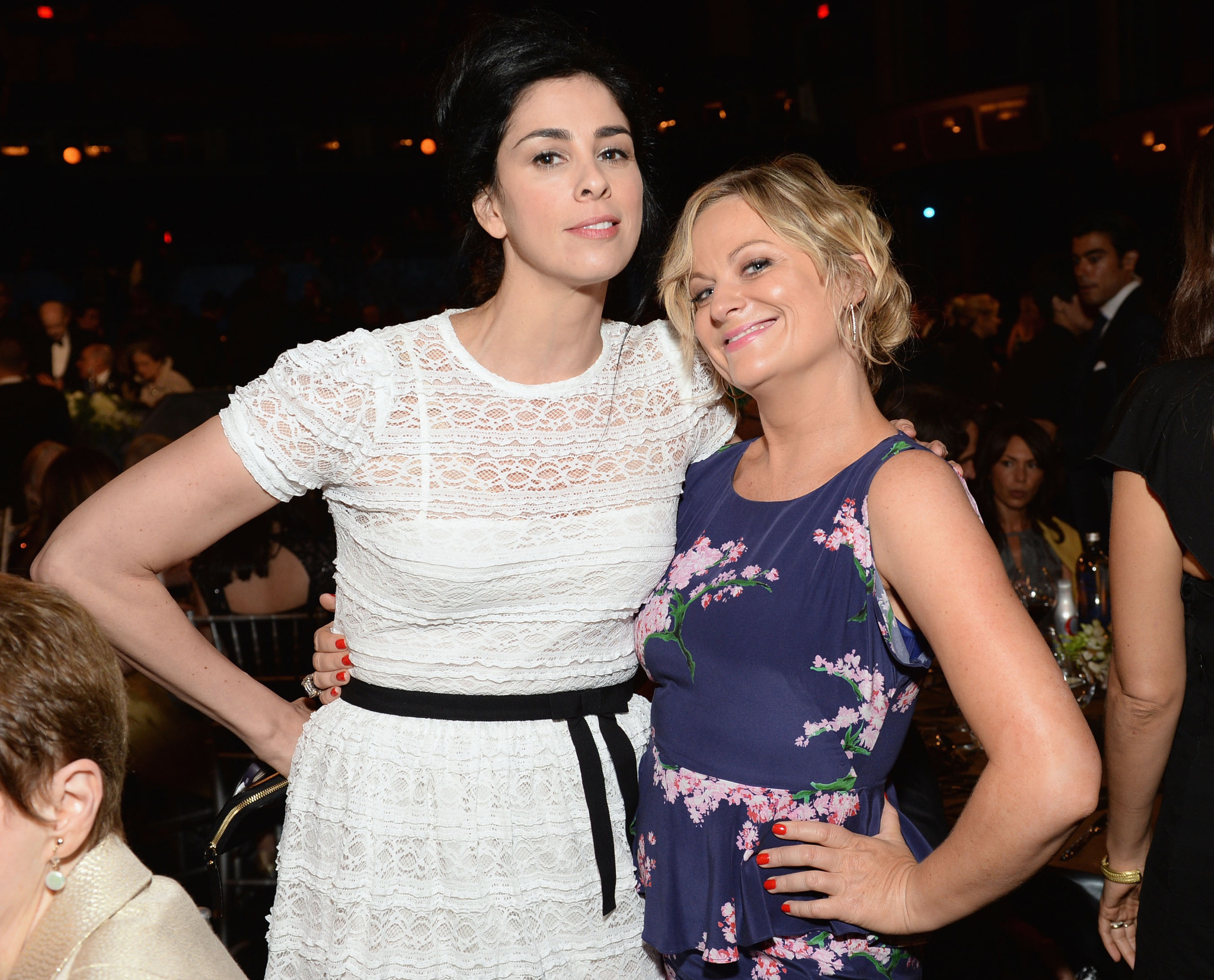 Amy Poehler and Sarah Silverman