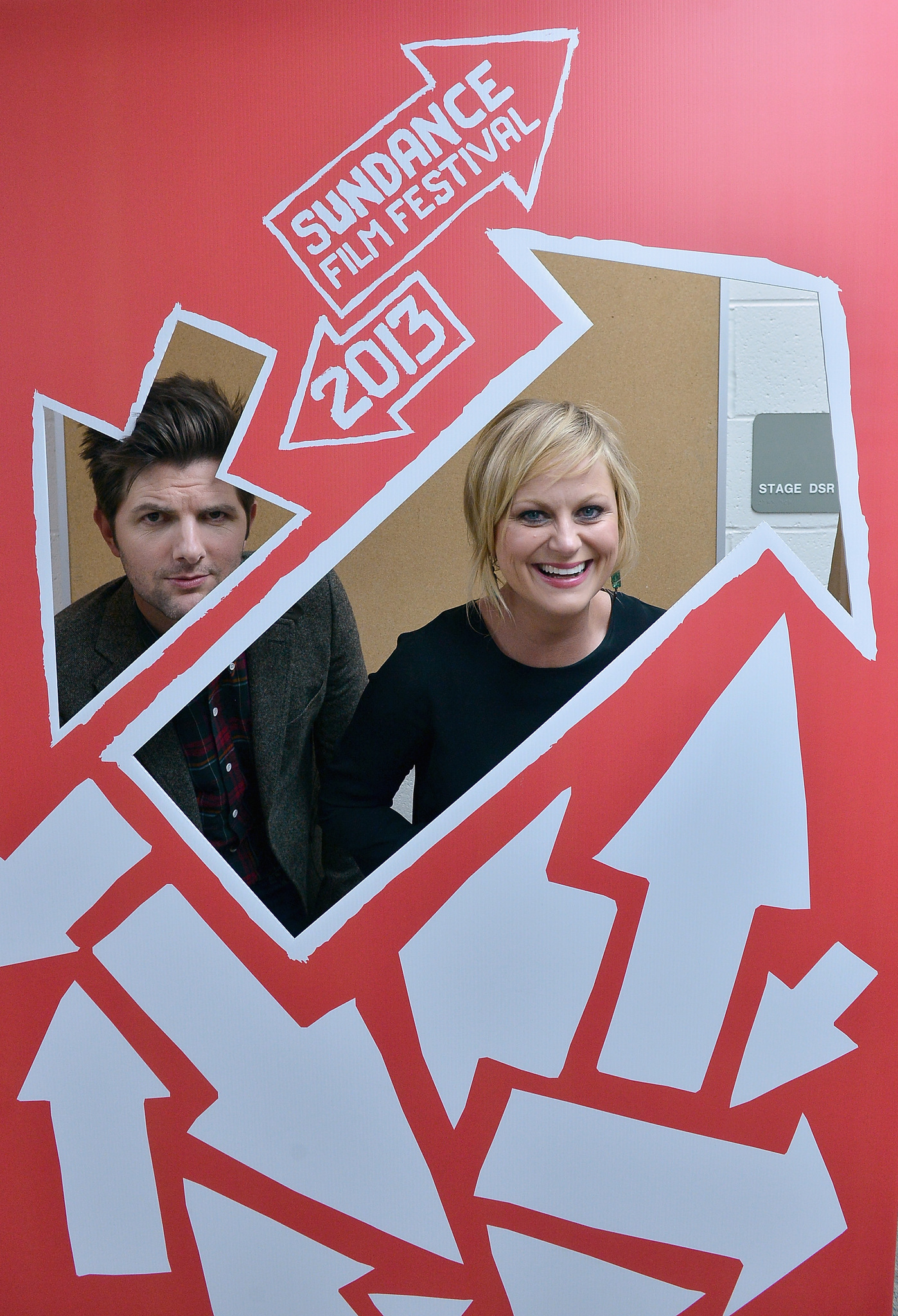 Adam Scott and Amy Poehler at event of A.C.O.D. (2013)
