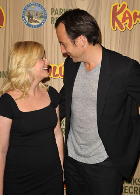 Will Arnett and Amy Poehler at event of Parks and Recreation (2009)