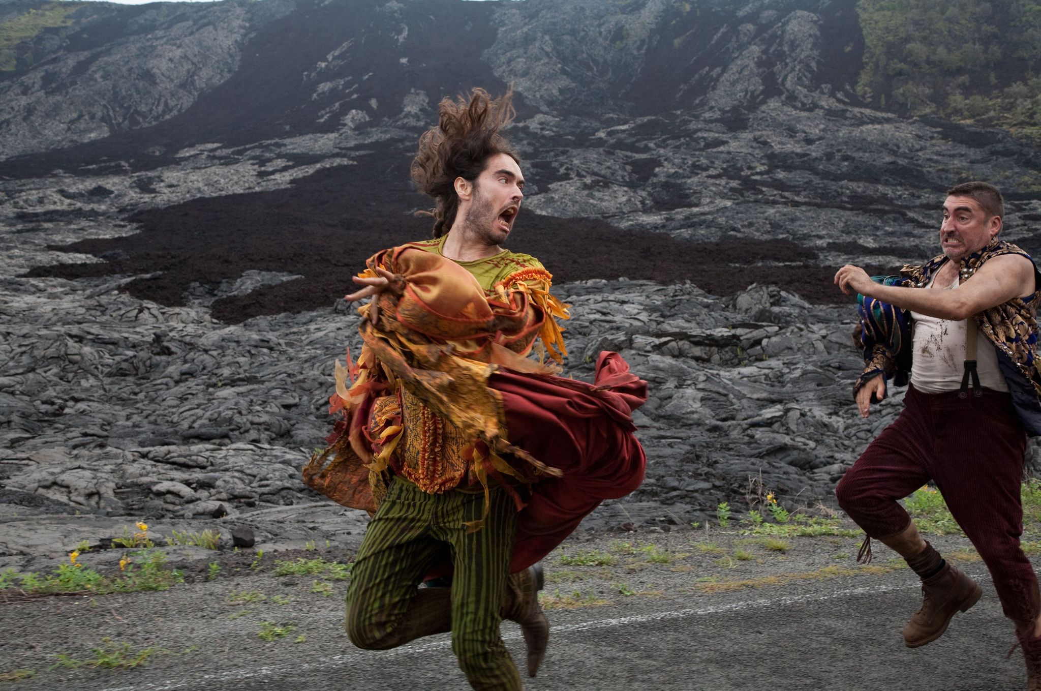 Still of Alfred Molina and Russell Brand in The Tempest (2010)