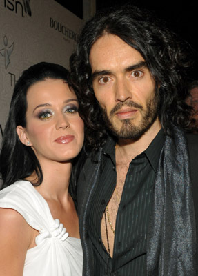 Russell Brand and Katy Perry