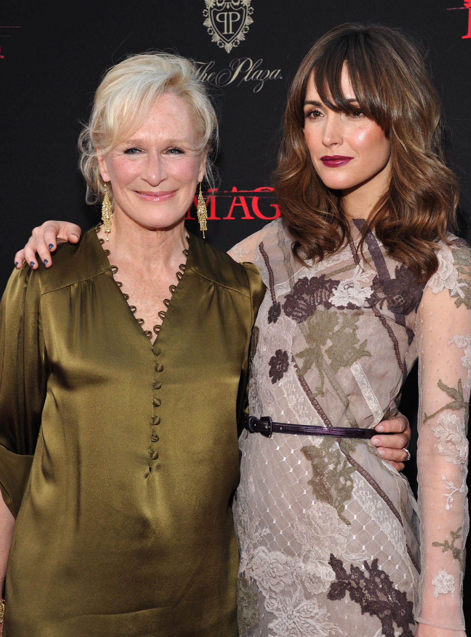 Glenn Close and Rose Byrne at event of Kaltes kaina (2007)