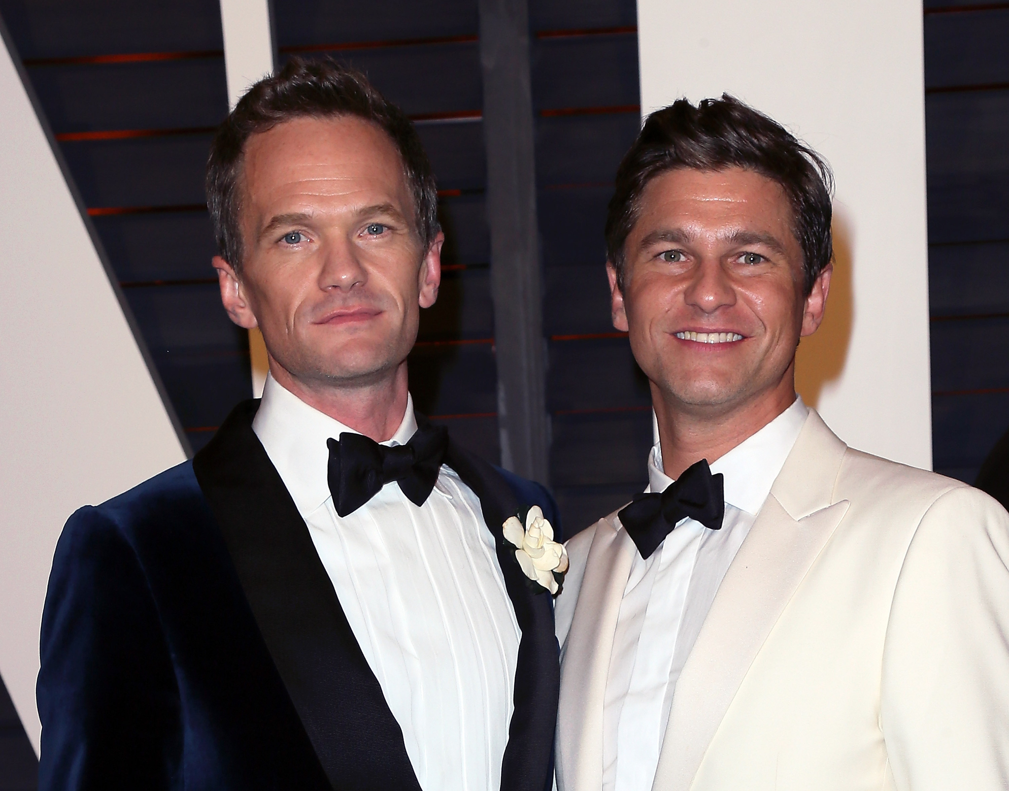 Neil Patrick Harris and David Burtka at event of The Oscars (2015)