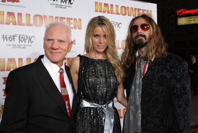 Malcolm McDowell, Sheri Moon Zombie and Rob Zombie at event of Halloween (2007)