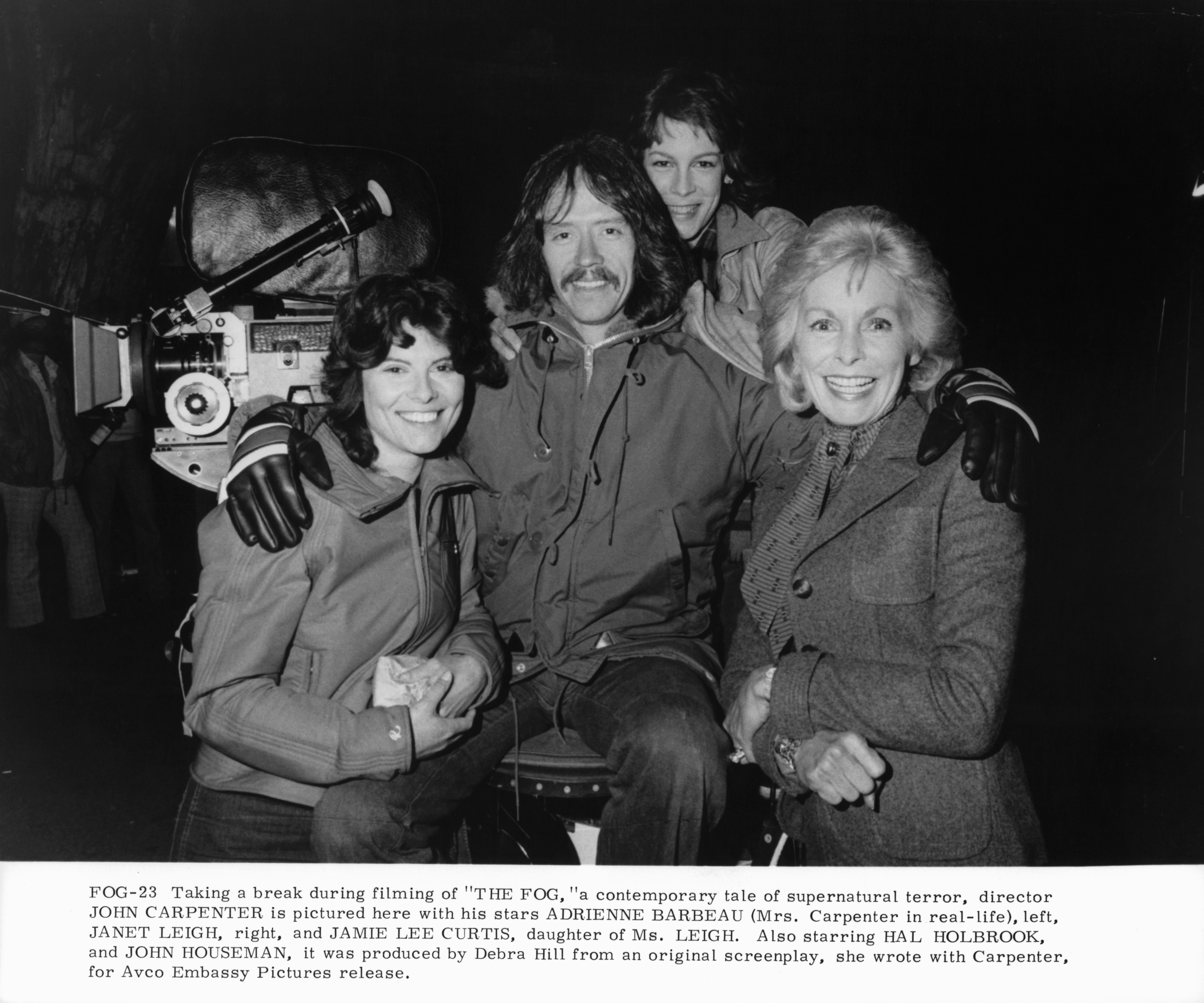 Still of Adrienne Barbeau, John Carpenter, Jamie Lee Curtis and Janet Leigh in The Fog (1980)