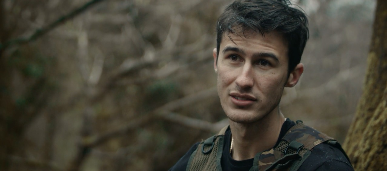 A still of Andrew Zographos from the short film 'Why Are You A Soldier?'