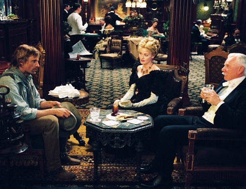 Still of Malcolm McDowell, Viggo Mortensen and Louise Lombard in Hidalgo (2004)