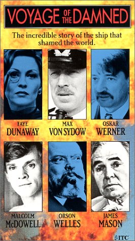 James Mason, Orson Welles, Malcolm McDowell, Faye Dunaway, Max von Sydow and Oskar Werner in Voyage of the Damned (1976)