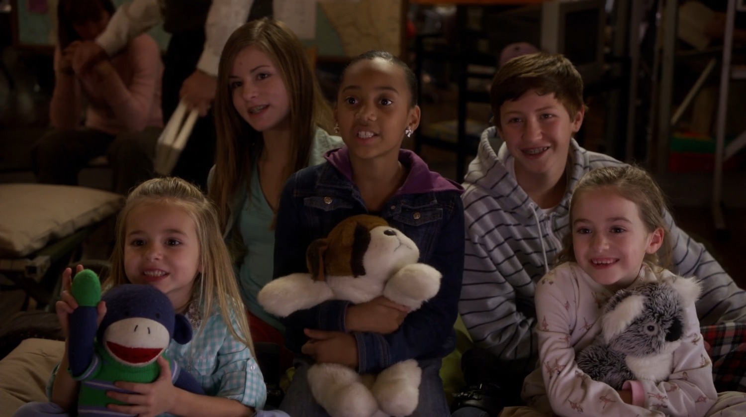 Seaonna Chanadet, Curren Anglin, Shayla Chanadet, and Skya Chanadet on ABC Family's Bunheads