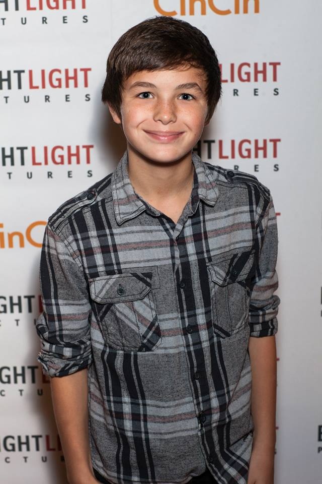 Actor Logan Williams at Brightlight Pictures Red Carpet Party September, 2014
