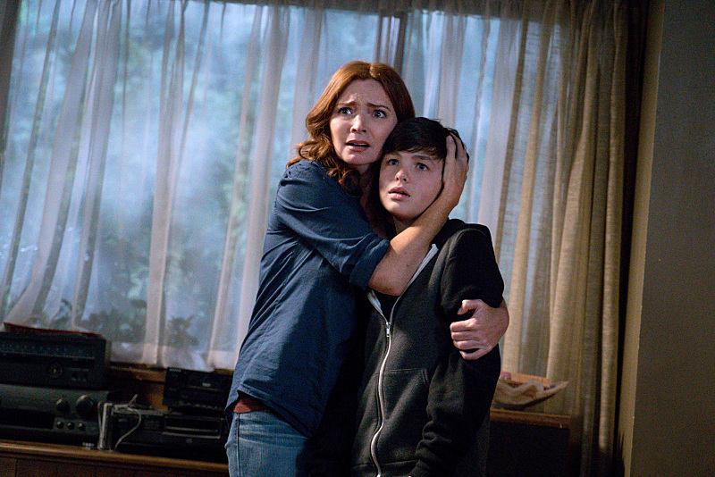 Still of Brigid Brannagh and Logan Williams in Supernatural (2005)