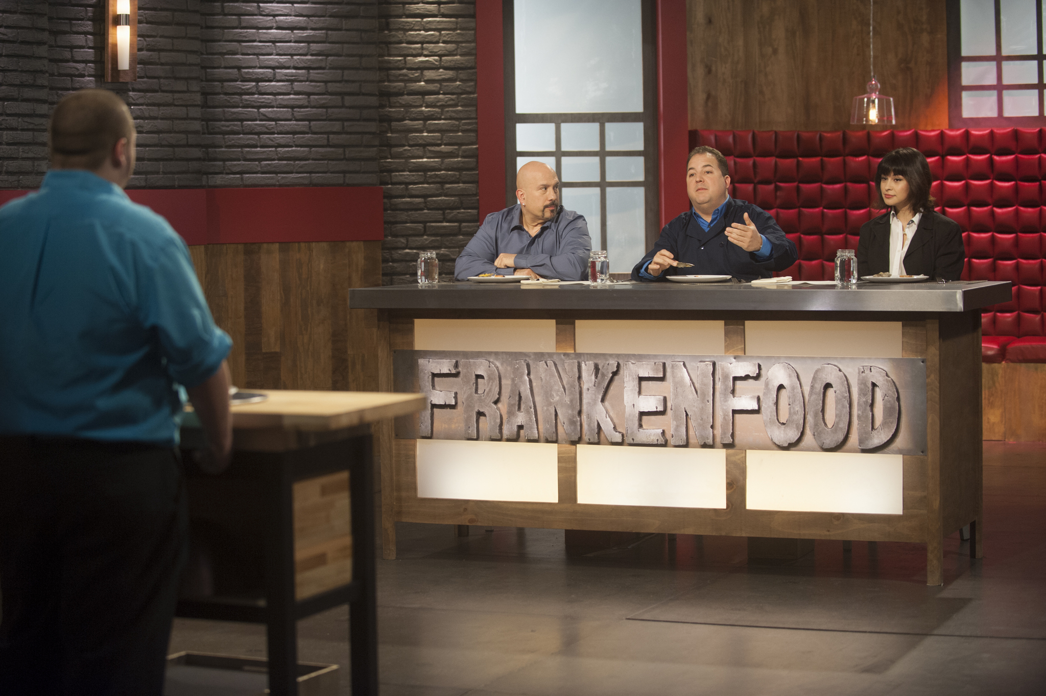 Still of Josh Capon and Tony Luke in Frankenfood (2014)