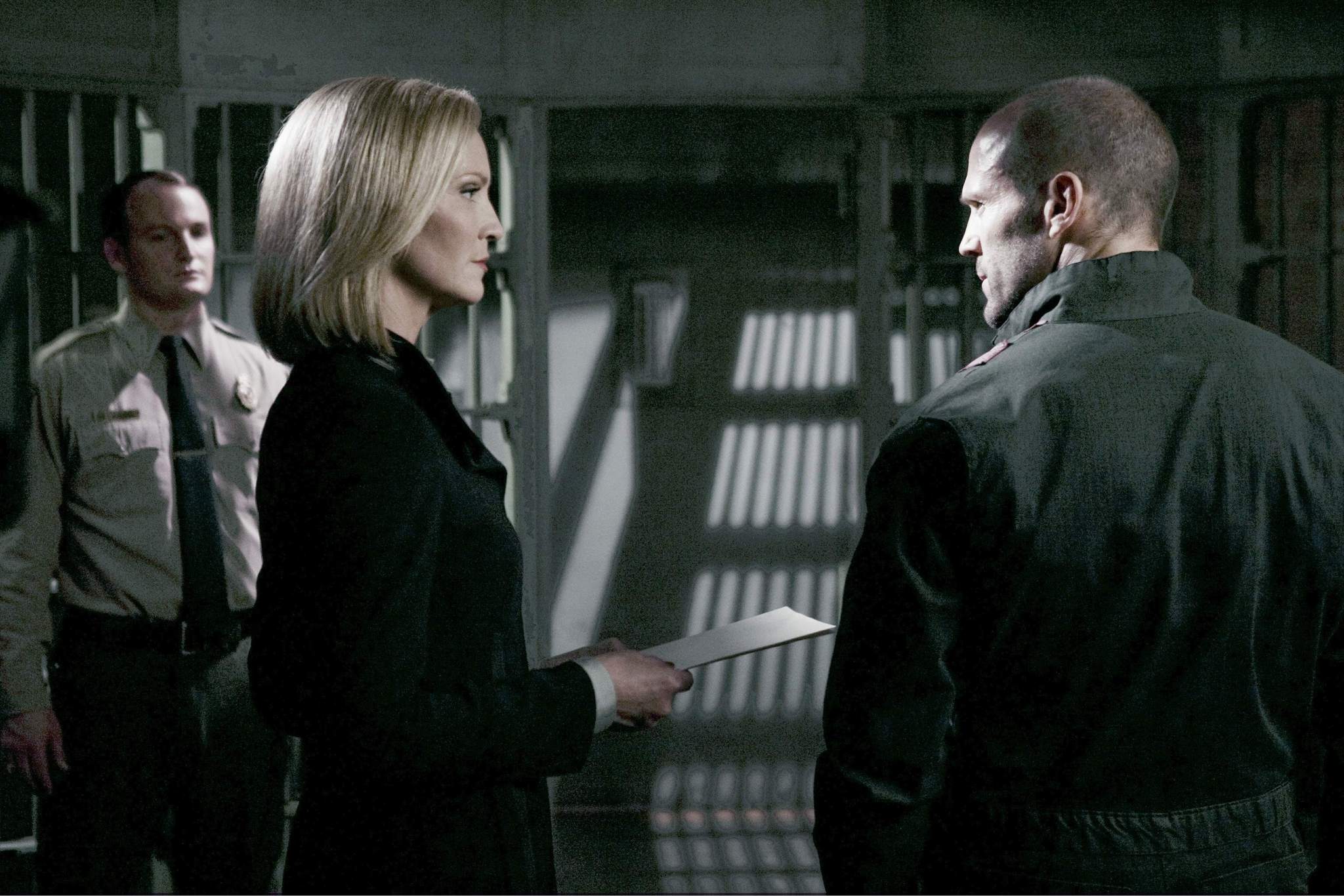 Still of Joan Allen and Jason Statham in Mirties lenktynes (2008)