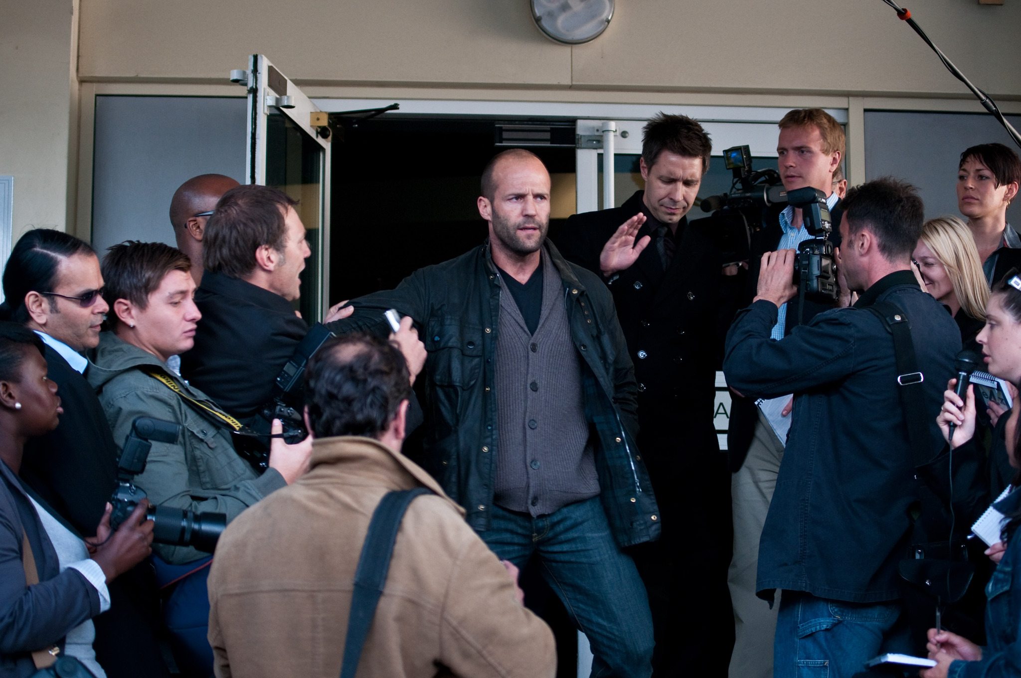 Still of Jason Statham and Paddy Considine in Blitz (2011)