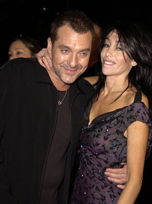 Tom Sizemore and Heidi Fleiss at event of Juodojo vanago zutis (2001)