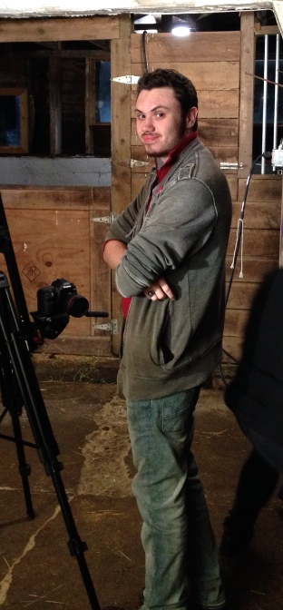 On the set of Rodeo Girl 2014