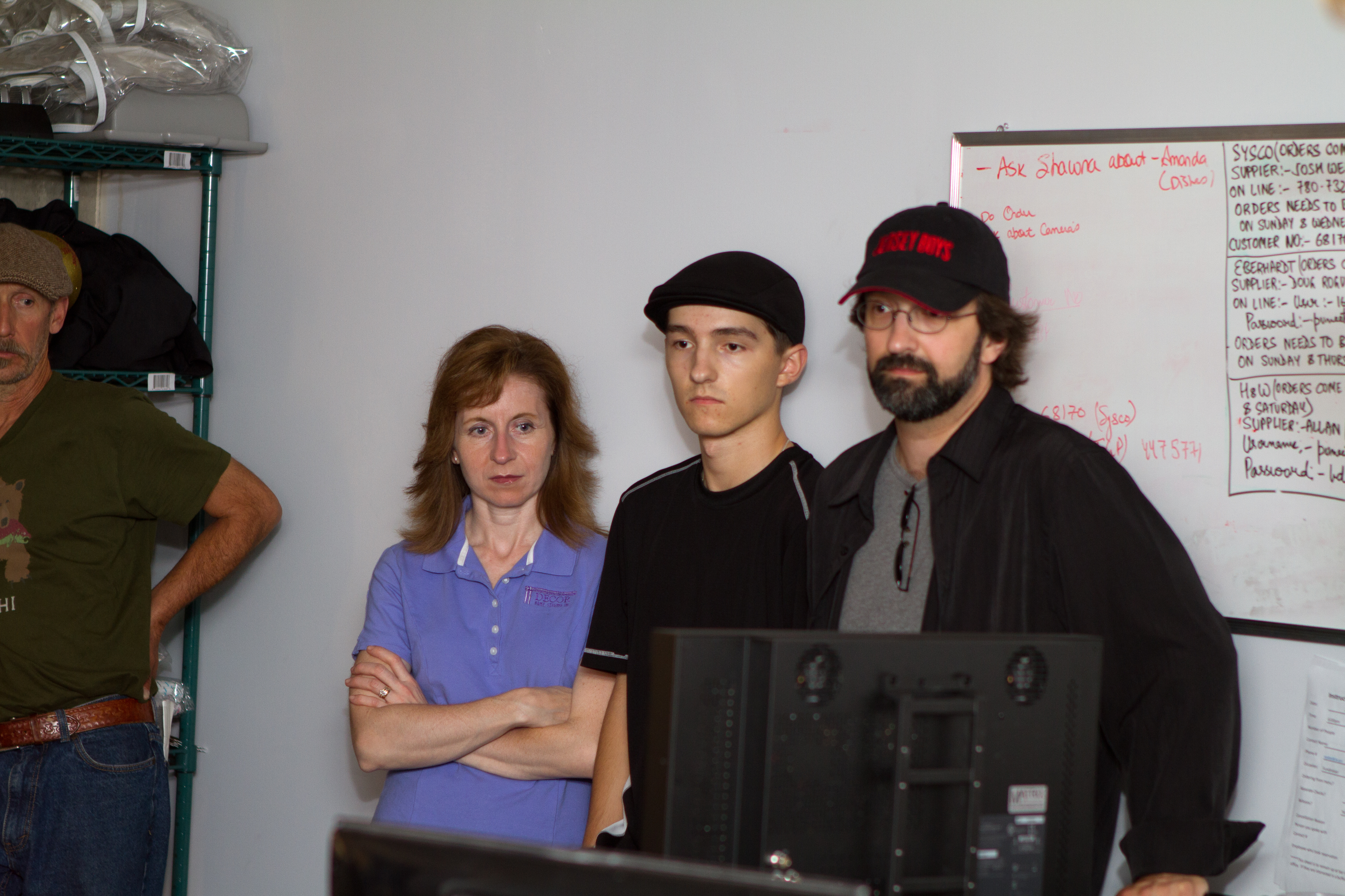 On location shooting Forbidden Playground with Director Kevin Matlo, Production Designer Kathy Matlo, DIT Joshua Matlo and 1st AD Craig Wallace