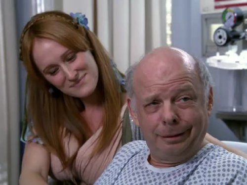 Still of Wallace Shawn in Ligonines priimamasis (1994)
