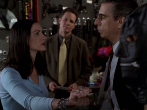 Still of Richard Belzer, Dean Winters and Nina Landey in Law & Order: Special Victims Unit (1999)