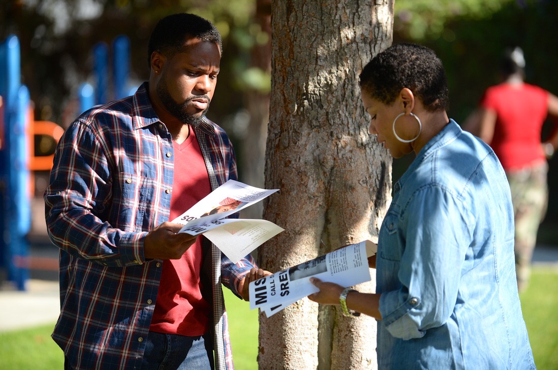 Malcolm-Jamal Warner and Co-Producer Valarie Patterson in Muted (2014)