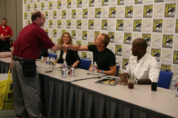 Paul Bettany, Tyrese Gibson and Adrianne Palicki