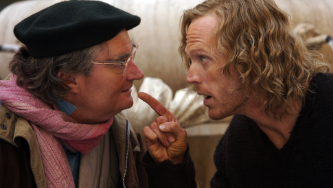 Still of Jim Broadbent and Paul Bettany in Inkheart (2008)