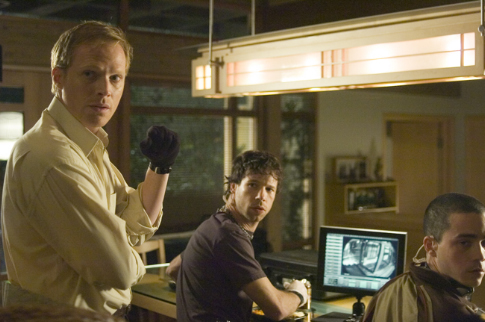 Still of Paul Bettany, Kett Turton and Vince Vieluf in Firewall (2006)