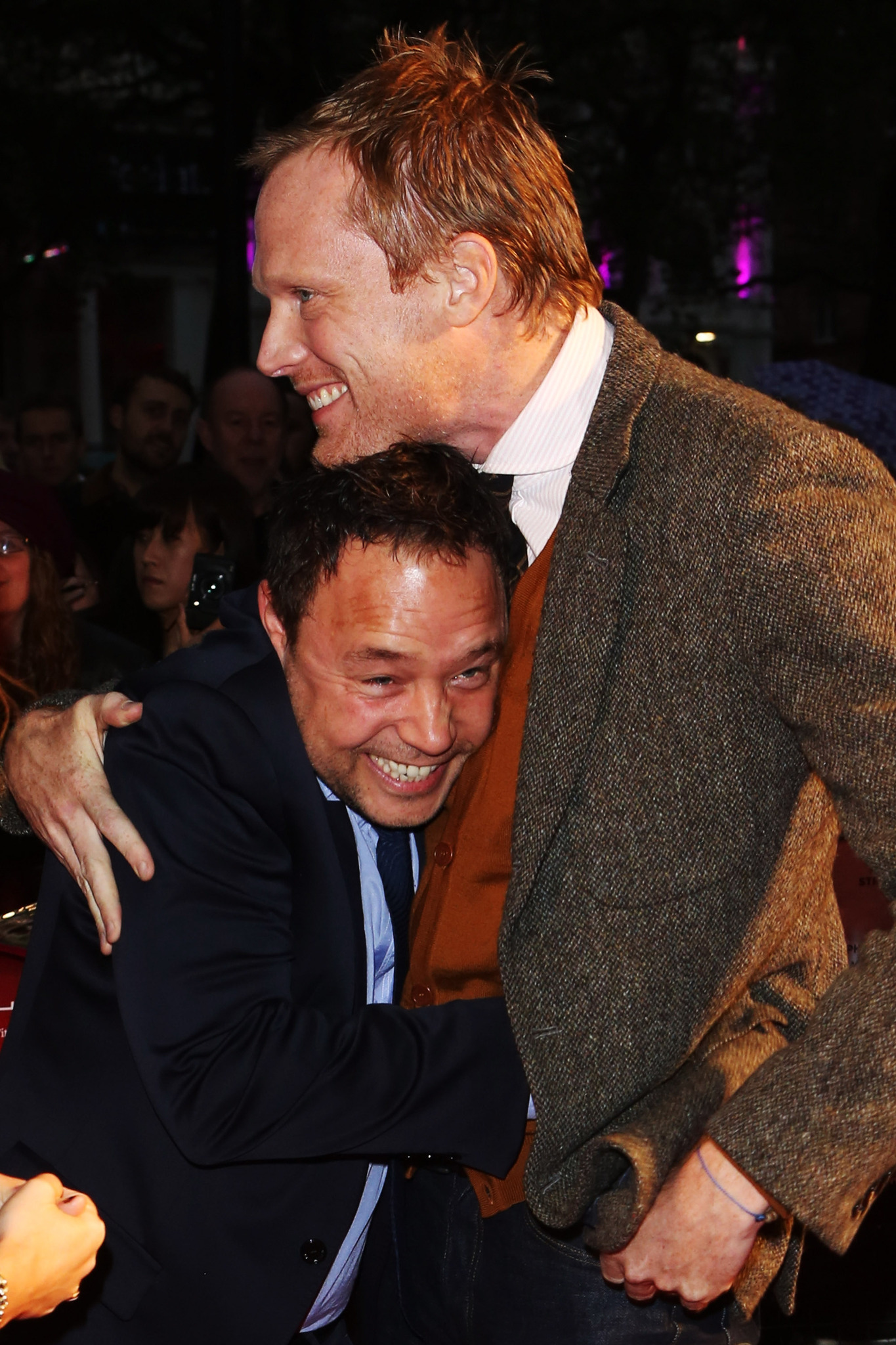 Paul Bettany and Stephen Graham at event of Blood (2012)