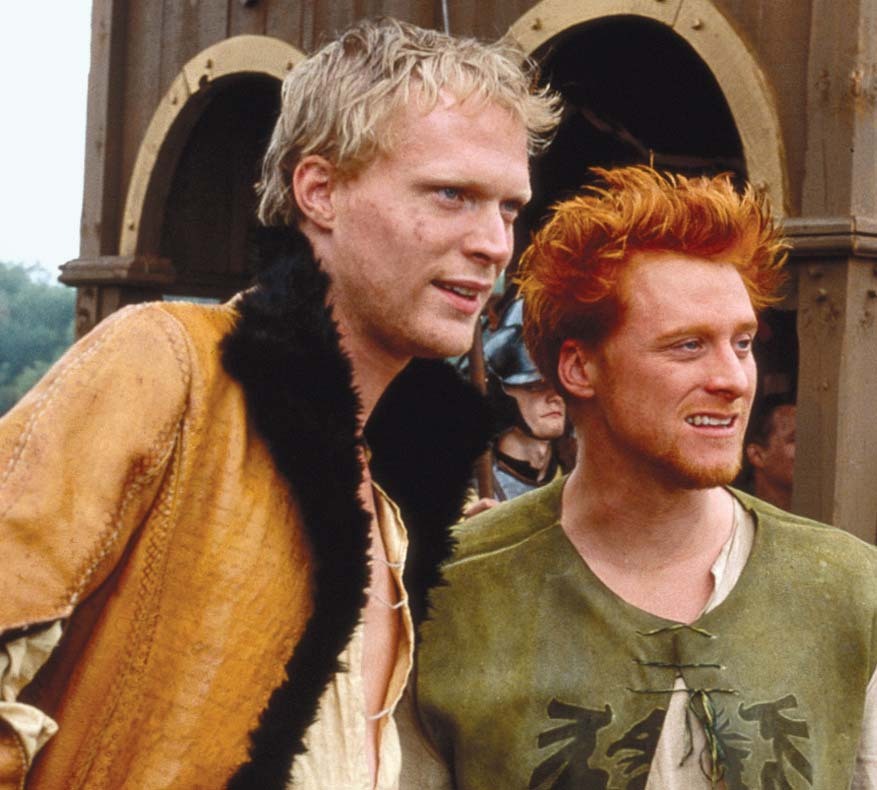 Still of Paul Bettany and Alan Tudyk in Riterio zvaigzde (2001)