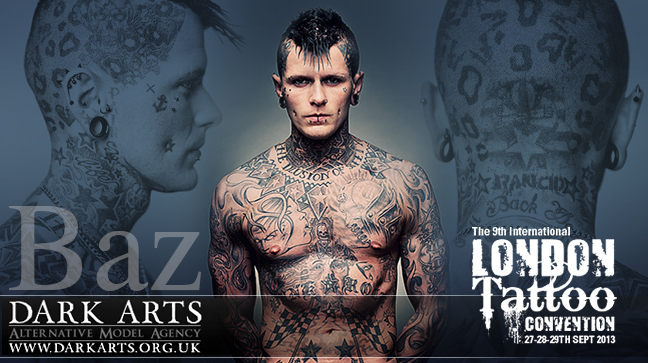Working with my modelling agency Dark Arts at the London Tattoo Convention