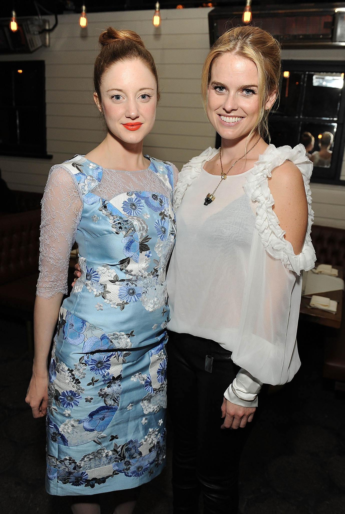 Alice Eve and Andrea Riseborough