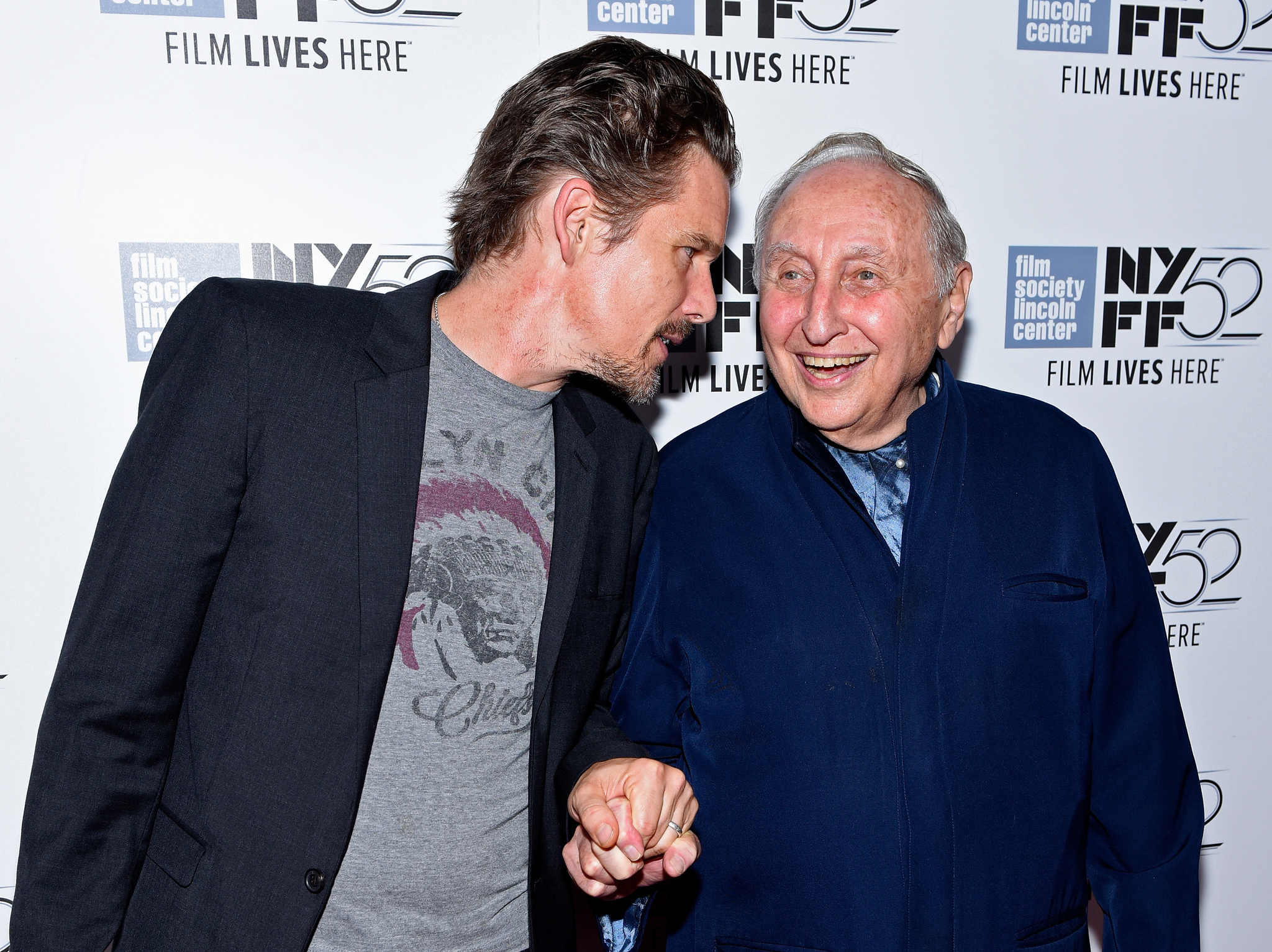 Ethan Hawke at event of Seymour: An Introduction (2014)