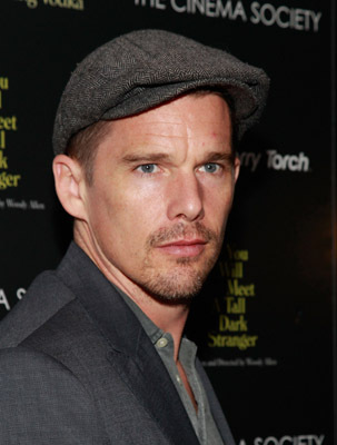 Ethan Hawke at event of You Will Meet a Tall Dark Stranger (2010)