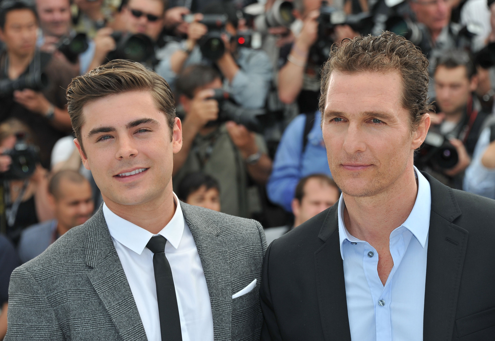 Matthew McConaughey and Zac Efron at event of The Paperboy (2012)
