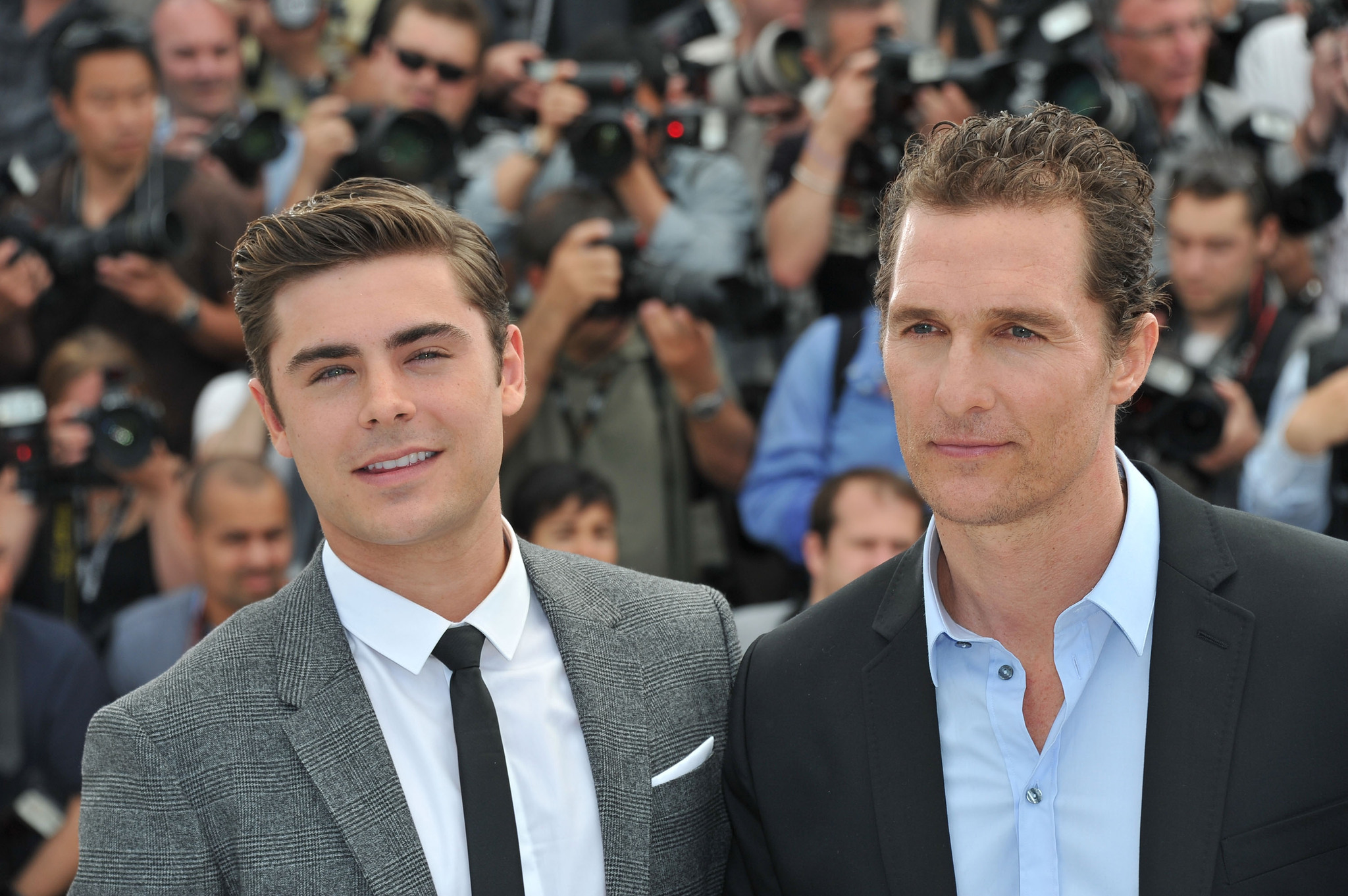 Matthew McConaughey and Zac Efron at event of The Paperboy (2012)