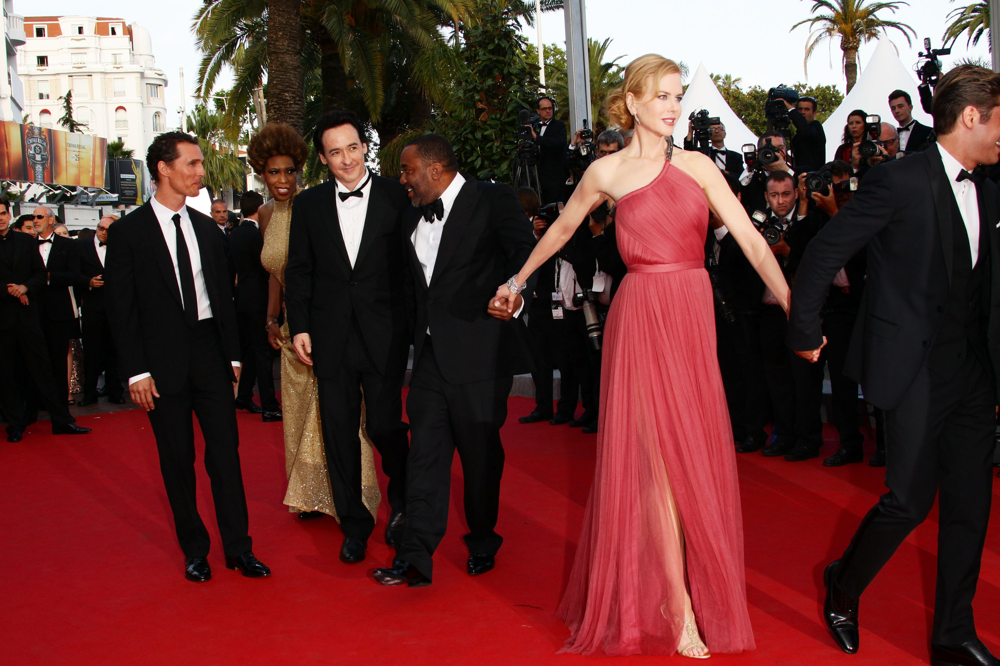 John Cusack, Nicole Kidman, Matthew McConaughey, Macy Gray, Lee Daniels and Zac Efron at event of The Paperboy (2012)