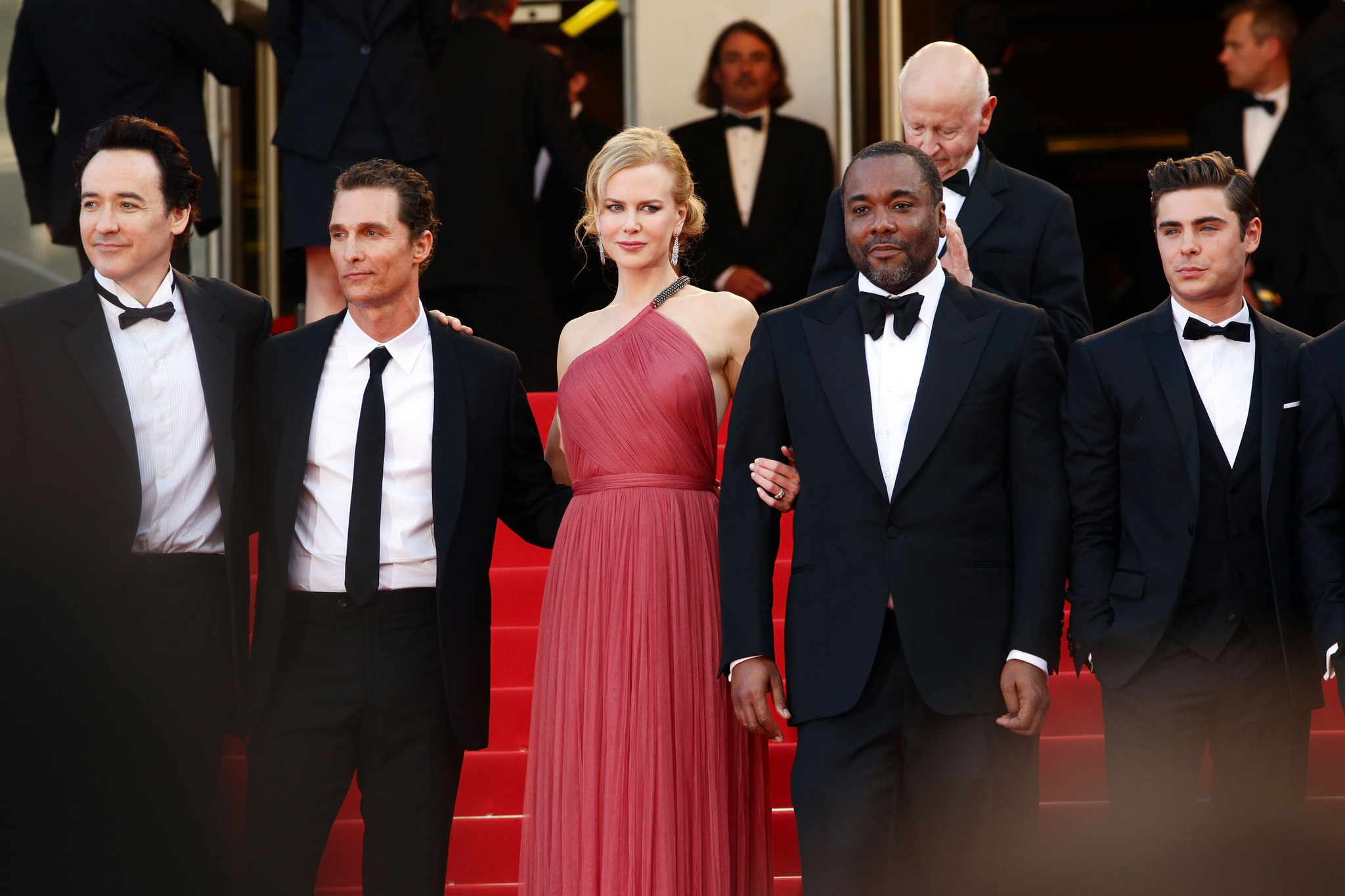 John Cusack, Nicole Kidman, Matthew McConaughey, Lee Daniels and Zac Efron at event of The Paperboy (2012)