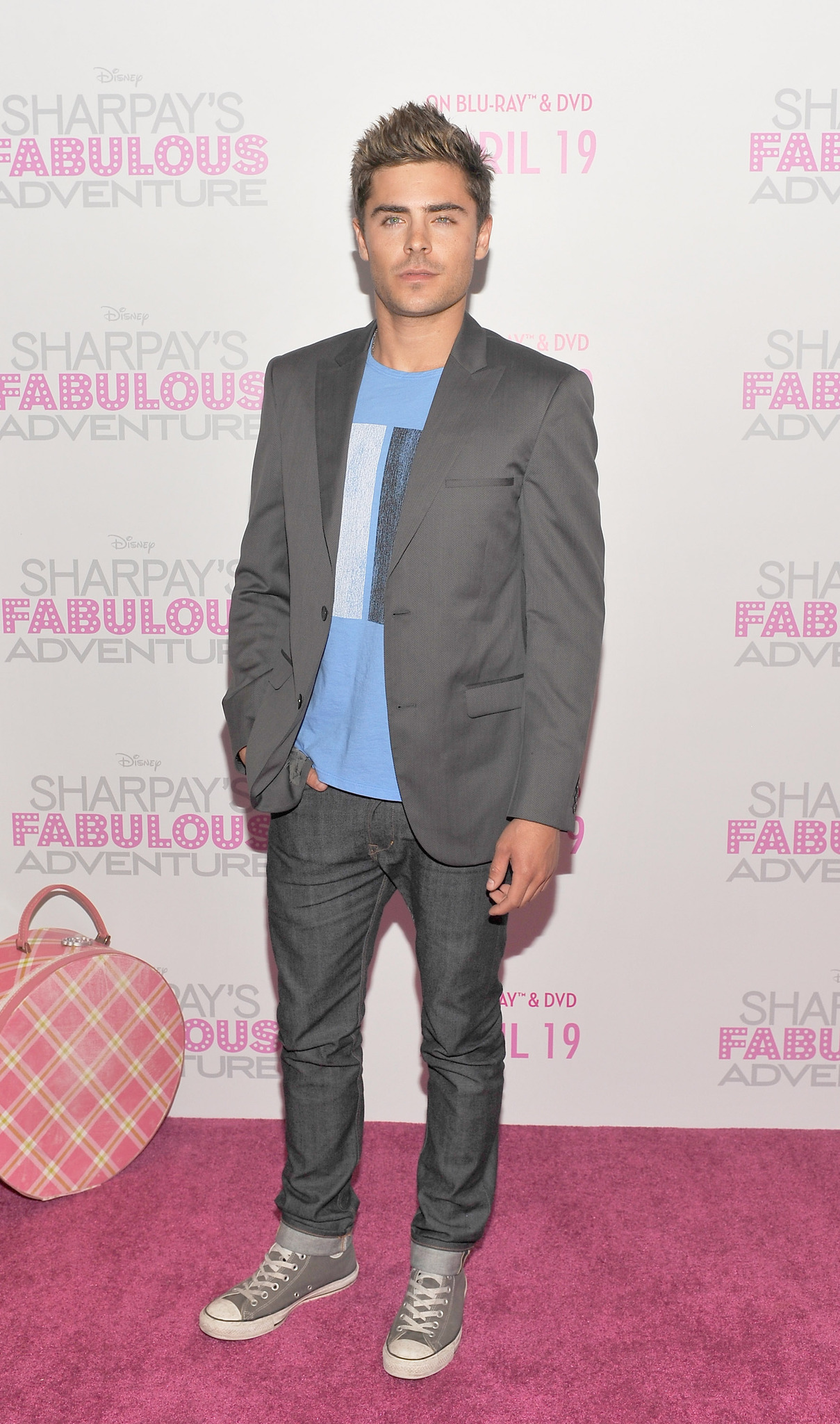 Zac Efron at event of Sharpay's Fabulous Adventure (2011)