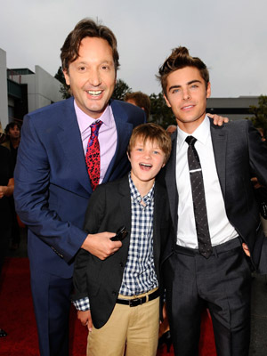 Burr Steers, Zac Efron and Charlie Tahan at event of Charlie St. Cloud (2010)