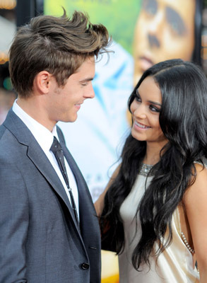Vanessa Hudgens and Zac Efron at event of Charlie St. Cloud (2010)