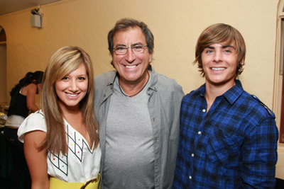 Kenny Ortega, Ashley Tisdale and Zac Efron at event of High School Musical 3: Senior Year (2008)