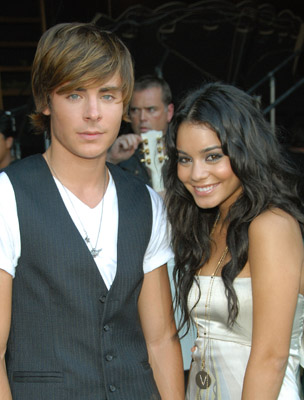 Vanessa Hudgens and Zac Efron