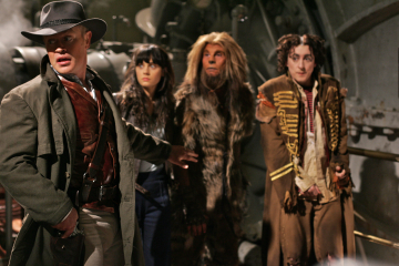 Still of Alan Cumming, Zooey Deschanel, Neal McDonough and Raoul Max Trujillo in Tin Man (2007)