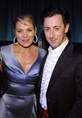 Kim Cattrall and Alan Cumming