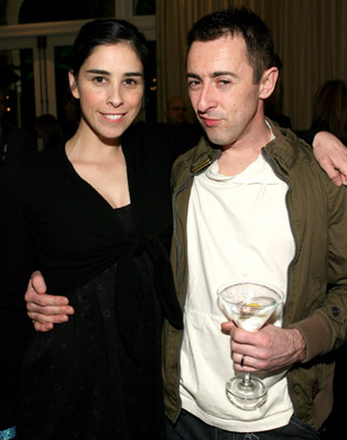 Alan Cumming and Sarah Silverman